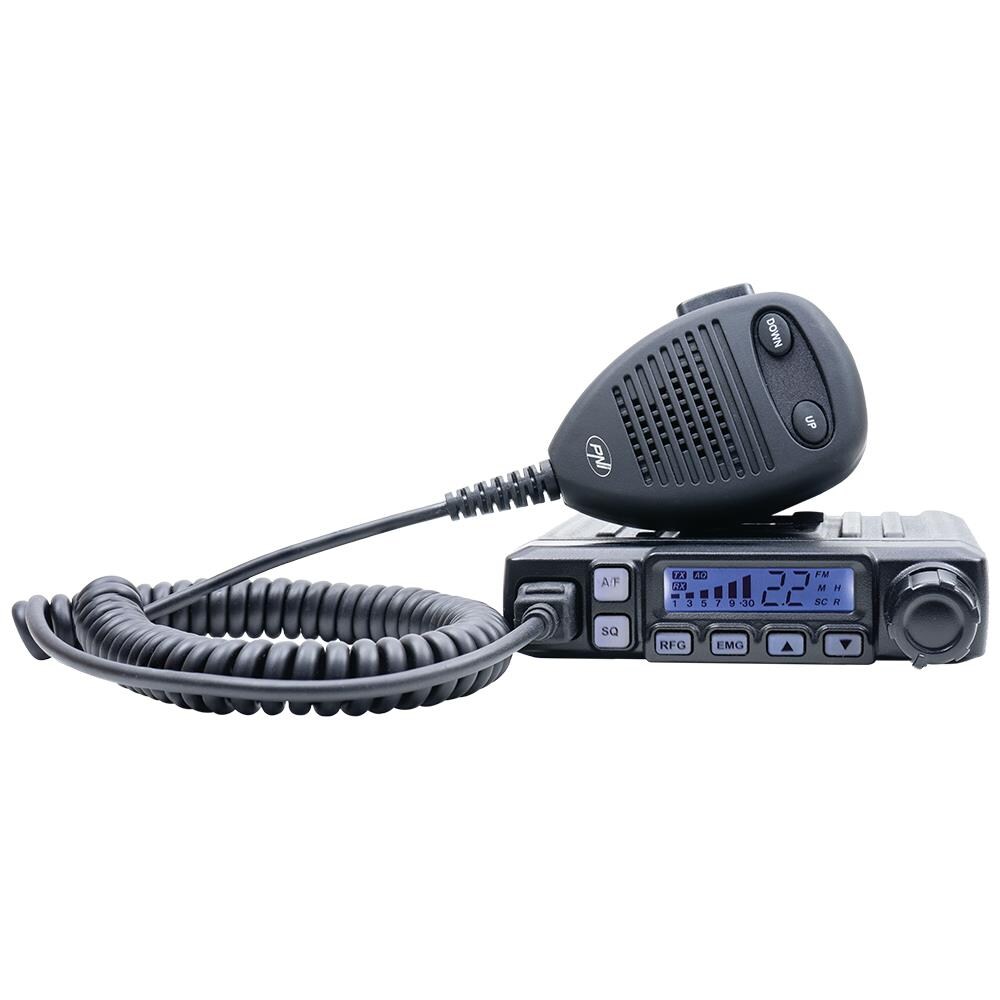Cb Escort Hp 7120 Kit Stazione Radio Asq, Guadagno Rf, 4w, 12v E Antenna Cb Extra 48 Con Magnete Incluso, 45cm, Swr 1.0 Am / Fm Commutato Solo Nella Banda Eu - Foto 2