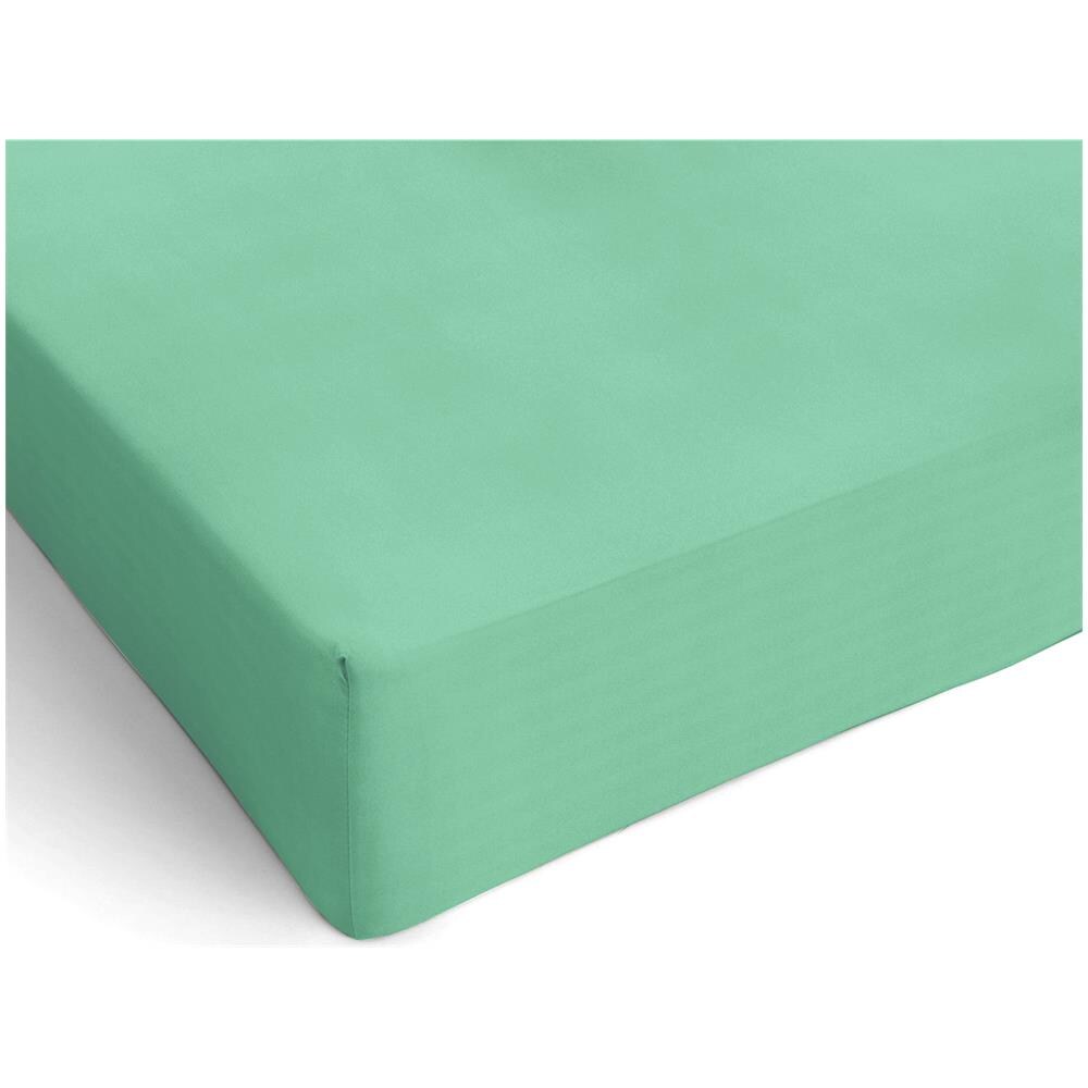 Lenzuolo Sotto Con Angoli In Microfibra - Singolo 89/90 X 190/200 X 25 Cm - Verdino - Foto 1