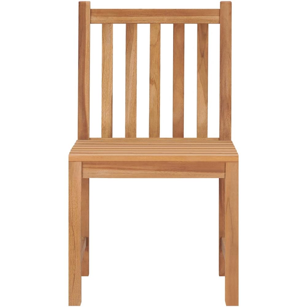 Sedie da Giardino 2 pz in Legno Massello di Teak - Foto 3