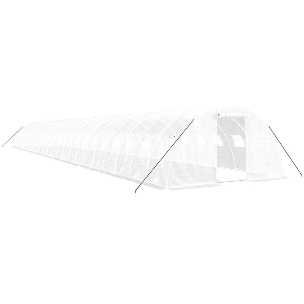 Serra Con Telaio In Acciaio Bianco 96 M 24x4x2 M - Foto 2
