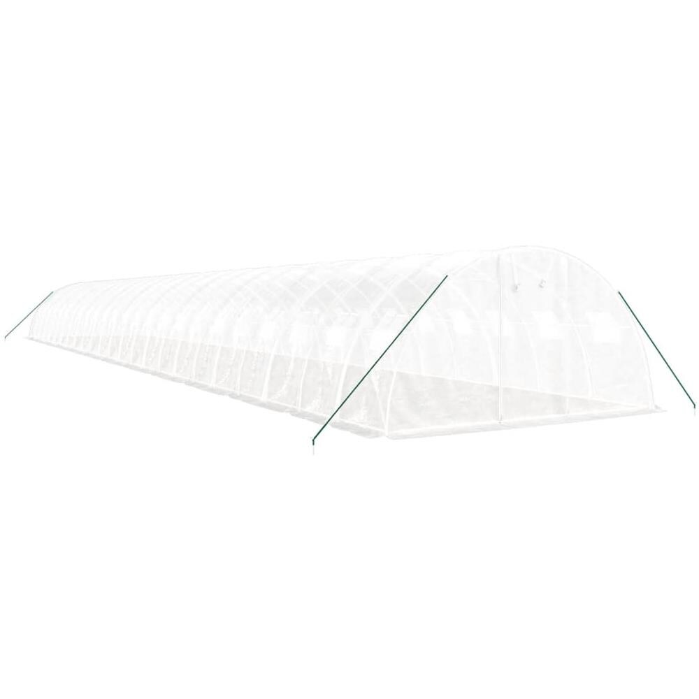 Serra Con Telaio In Acciaio Bianco 96 M 24x4x2 M - Foto 3