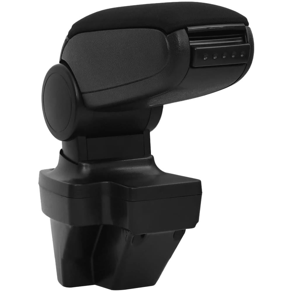 Bracciolo Per Auto Nero 15x35x (33-49,5) Cm In Abs - Foto 2