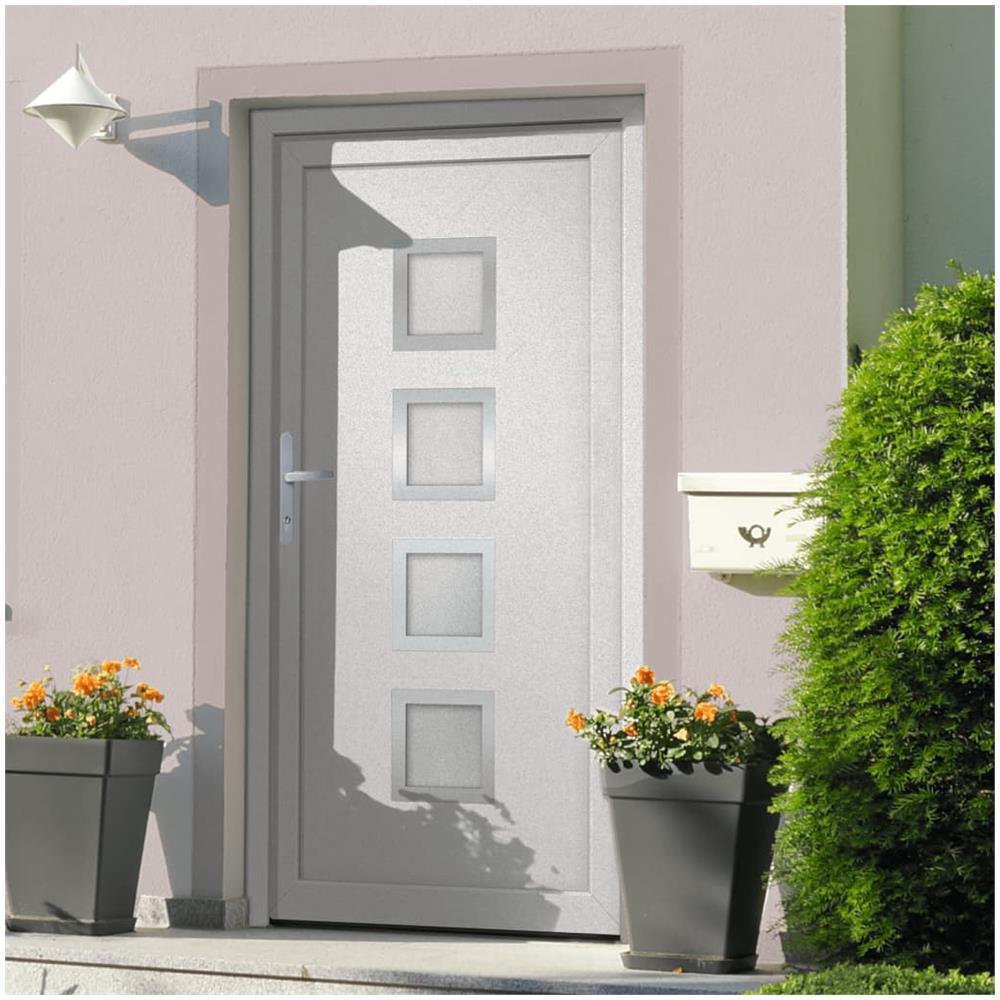 Porta Ingresso Bianca 108x208 Cm In Pvc - Foto 1