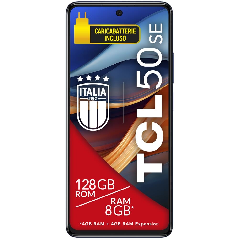 TCL 50 SE 4G 128GB 4GB Ram Display 6.78"LCD IPS Doppia SIM USB tipo-C 5010 mAh Android 14 Midnight Blue - Foto 3