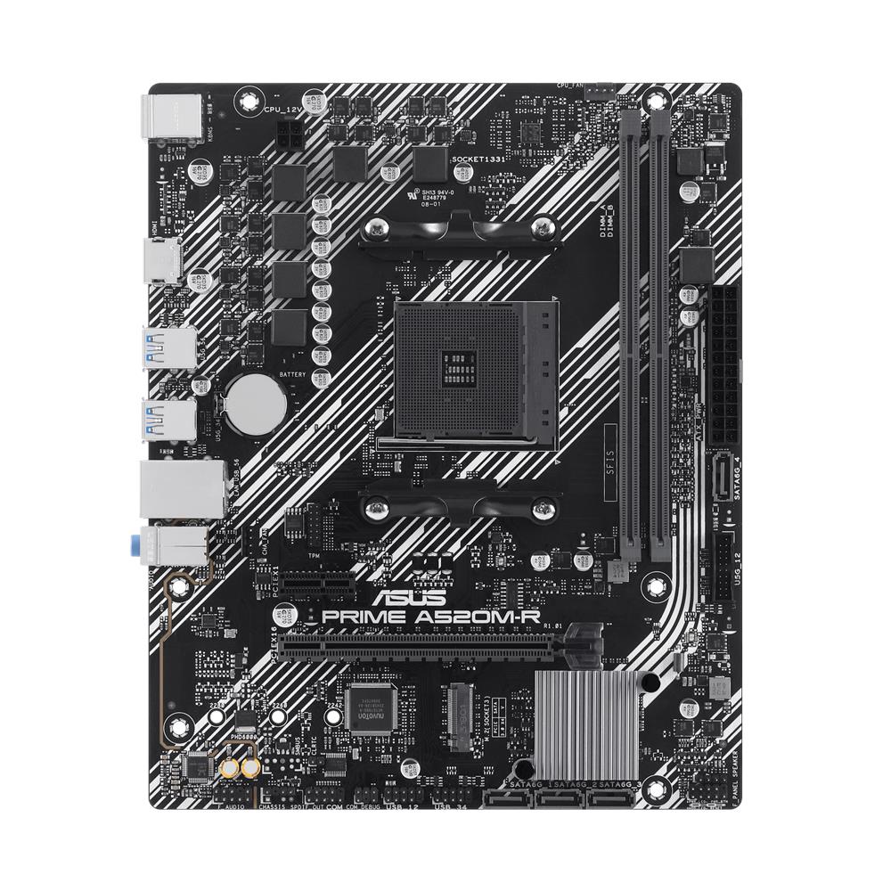 Scheda Madre Prime A520M-R Socket AM4 Chipset AMD A520 Micro-ATX - Foto 2