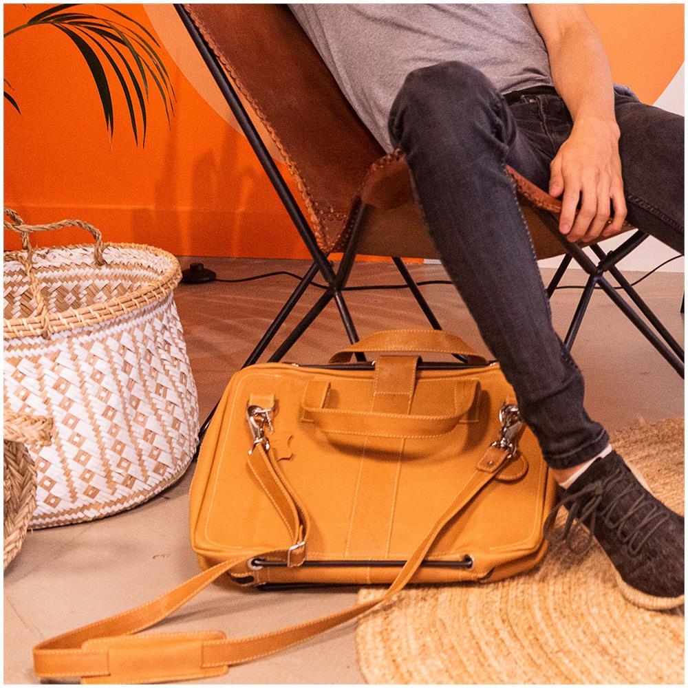 RGOAVLAPBR Borsa per Laptop 39,6 cm (15.6") Marrone - Foto 2