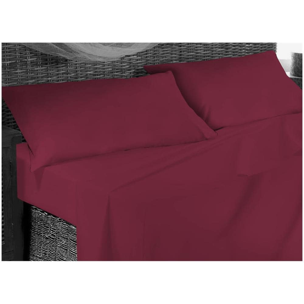 Lenzuola Matrimoniali 100% Cotone Italia &ndash; Set Completo Tinta Unita, Lavabili, Varie Misure