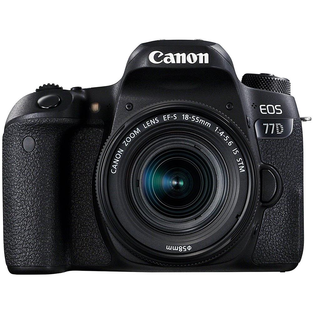 Fotocamenra EOS 77d kIT miT 18-55 MM F / 4-5.6 IS STM Sensore APS-C da 24.2 milioni di pixel DualPixel AF a 45 punti Connettività WiFi, NFC, Bluetooth - Foto 14