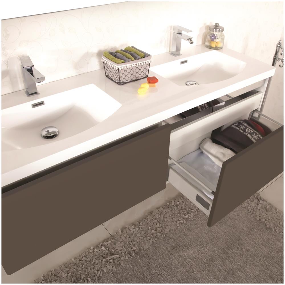 MARINELLIGROUP - - Mobile Bagno Sospeso Moderno 150 Cm Con Doppio ... MARINELLIGROUP - - Mobile Bagno Sospeso Moderno 150 Cm Con Doppio ...