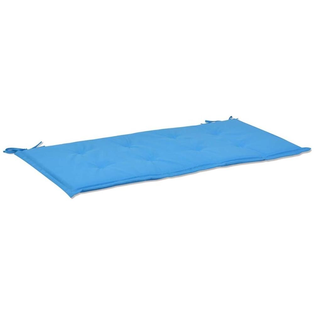Cuscino per Panca da Giardino Blu 100x50x4 cm - Foto 2