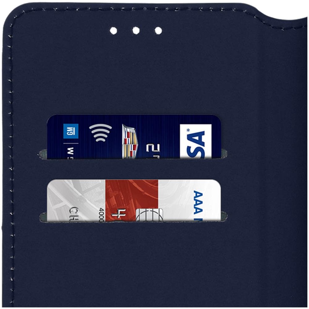 Custodia Samsung Galaxy S10 Portacarte Funzione Supporto Blu - Foto 2