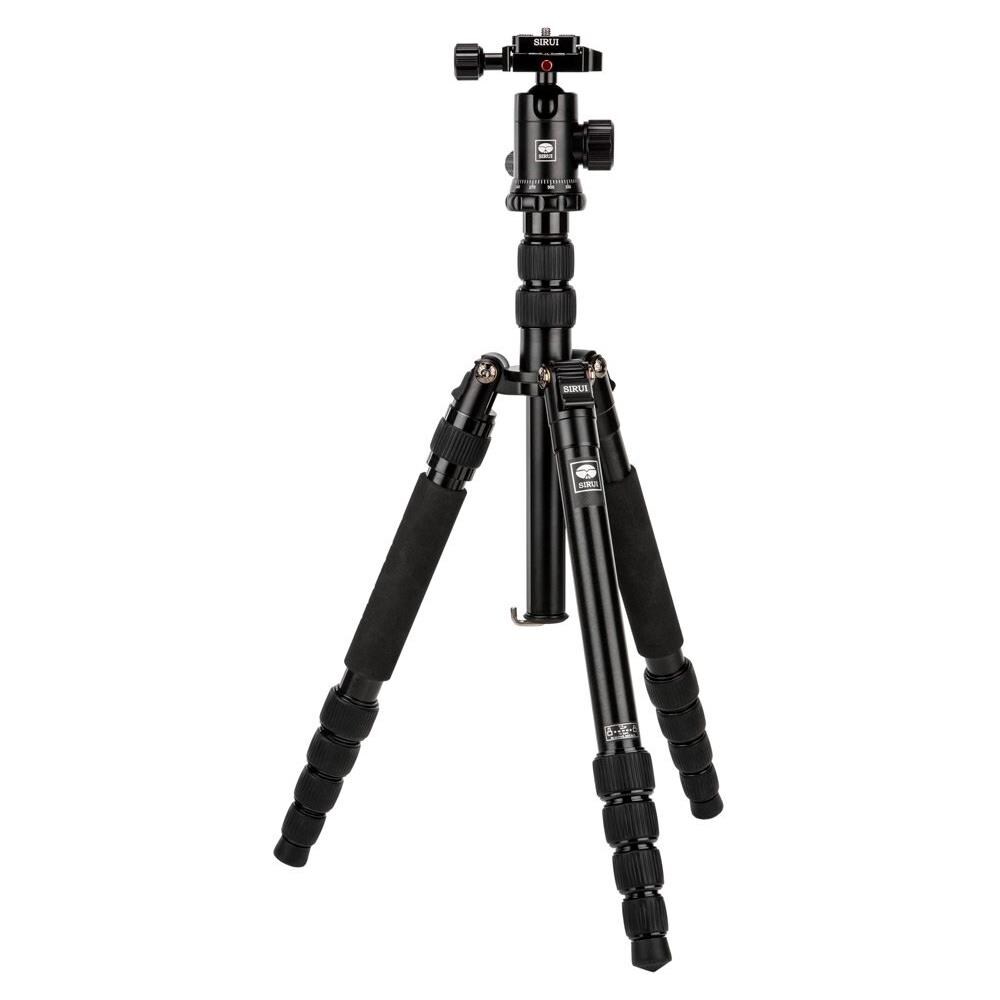 Nt 1005x / e Di 10universal Traveler Treppiedi / monopiede Con Testa E 10 (in Alluminio, Altezza: 148.3cm, Peso: 1.44kg, Capacità Di Carico: 10kg) Con Tasche - Foto 1