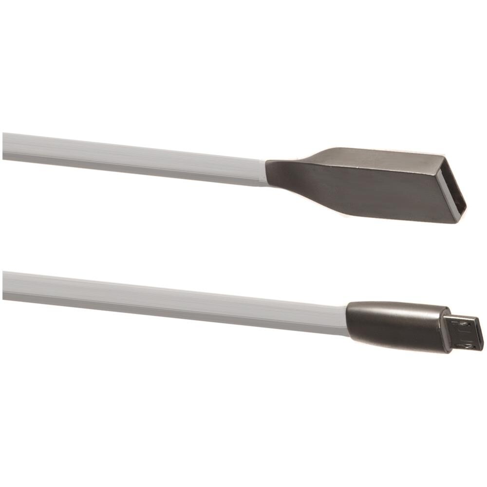 Cavo Usb Micro Piatto Am 1m Bianco Metallo Mctv-833w - Foto 2