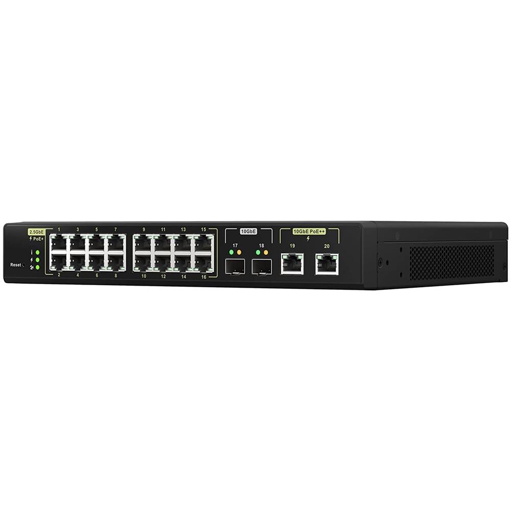 Switch di Rete Managed QSW-M2116P-2T2S con 16 Porte L2 2.5G (PoE) Colore Nero - Foto 6