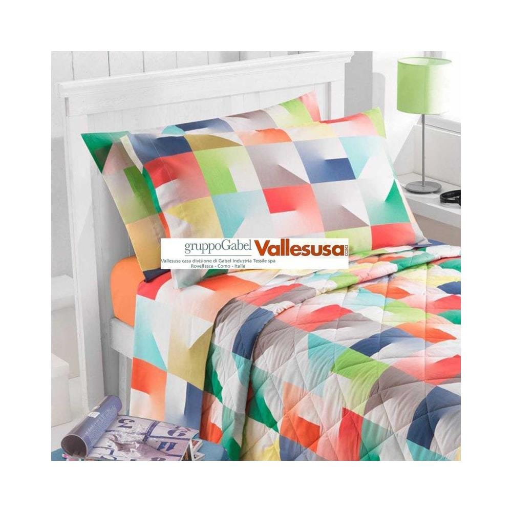 Trapunta 1 Piazza Letto Singolo Evolution Multicolor - Foto 1
