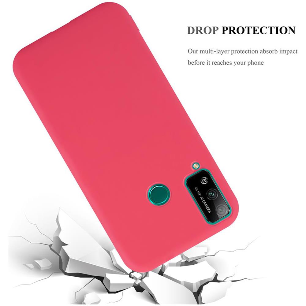 Custodia Compatibile Con Honor Play 4t In Candy Rosso - Coperchio Protettivo In Silicone Tpu Flessibile - Foto 8