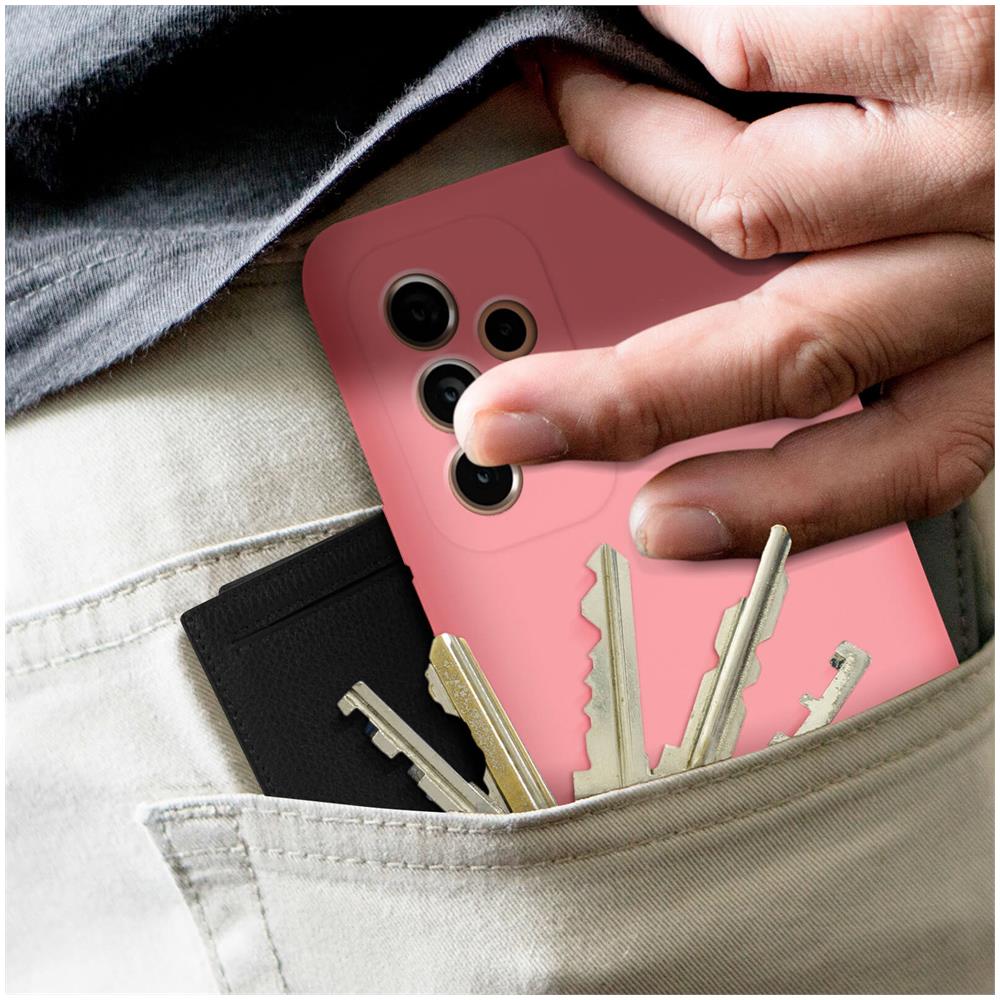 Cover Samsung Galaxy A53 5g Silicone Semi-rigido Soft-touch Rosa Cipria - Foto 5