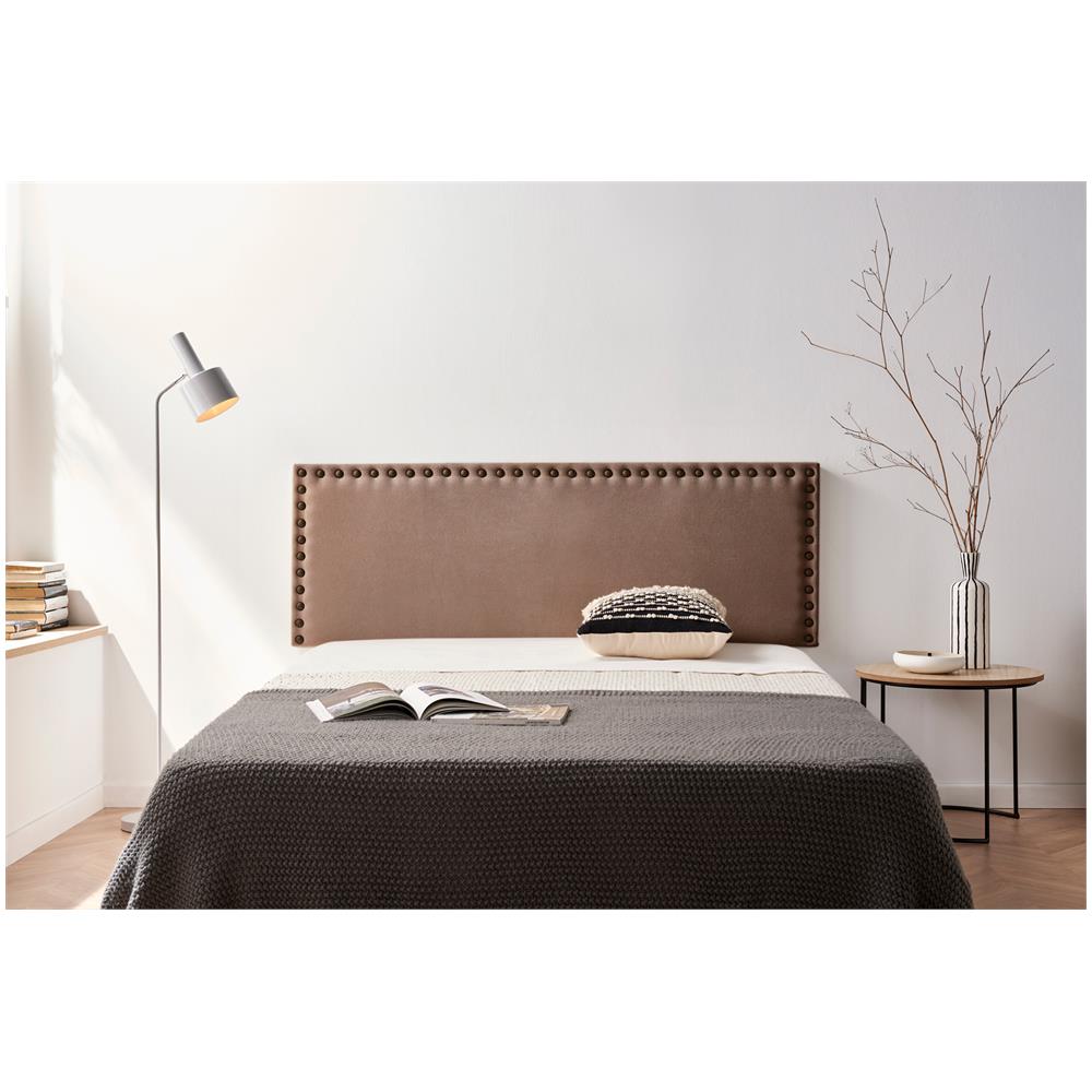 Testiera Imbottita Modena Acualine 130x55x8 Cm - - Foto 4