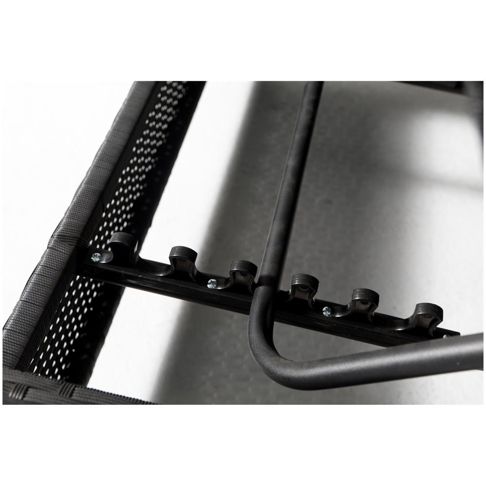 Salotto Da Giardino In Resina Intrecciata Nero/nero Corfou - Foto 2