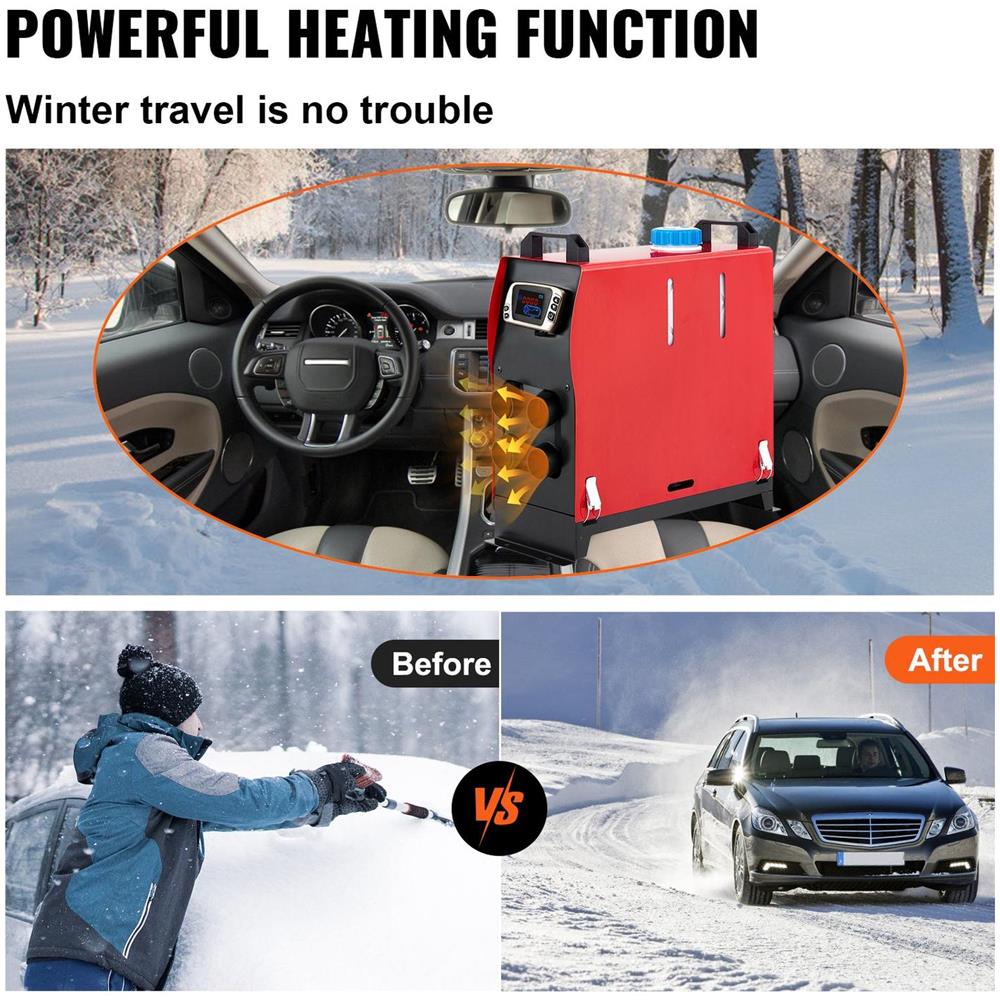 Riscaldatore D'aria Diesel, Per Apparecchi Elettrici, Con Interruttore Lcd - Foto 6