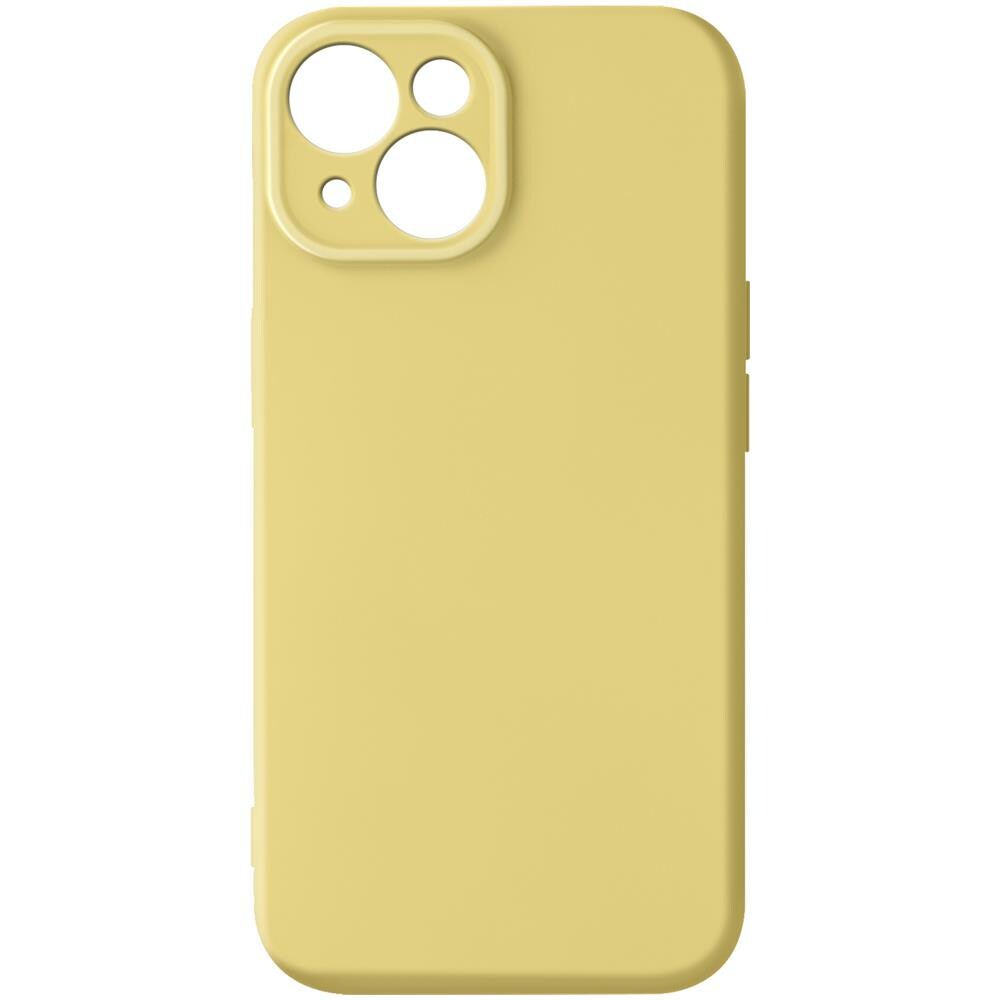 Cover Per Iphone 15 Fotocamera Protetta Soft-touch Serie Sweet Gialla - Foto 1