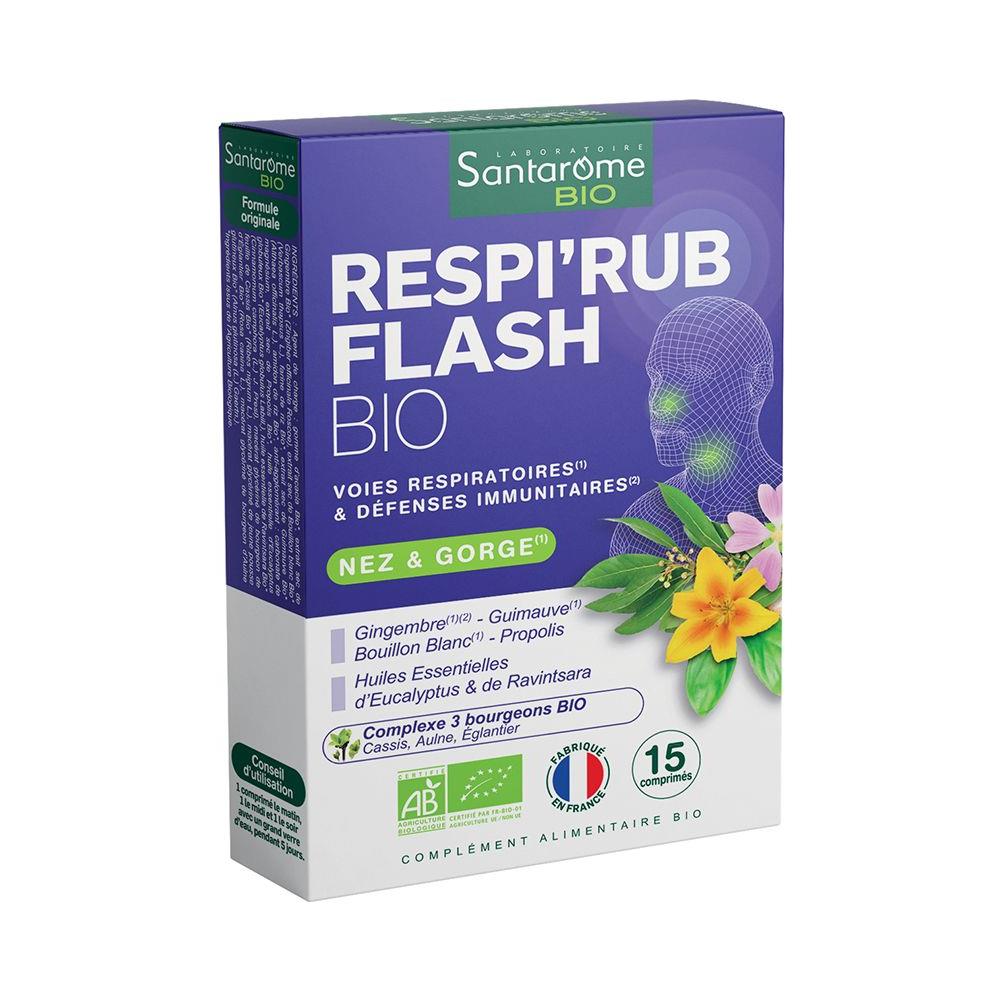 Respi'rub Flash Bio 15 Compresse Naso E Gola - Foto 1