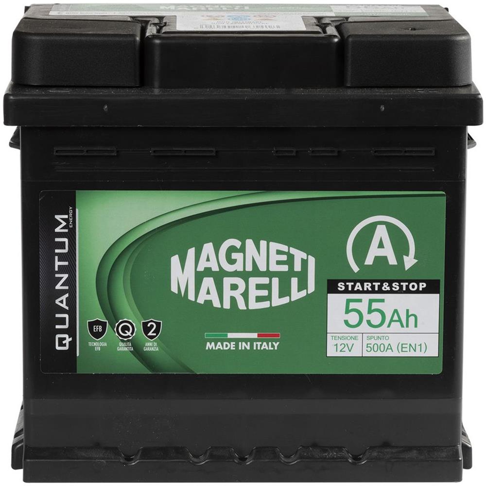 Magneti Marelli Batteria Per Auto Start&stop 55ah 12v 500a En1 Per Cassetta L01 - Foto 1