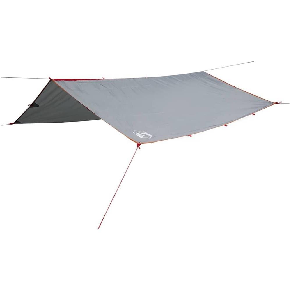 Telone da Campeggio Grigio /Arancione 300x294 cm Impermeabile - Foto 1