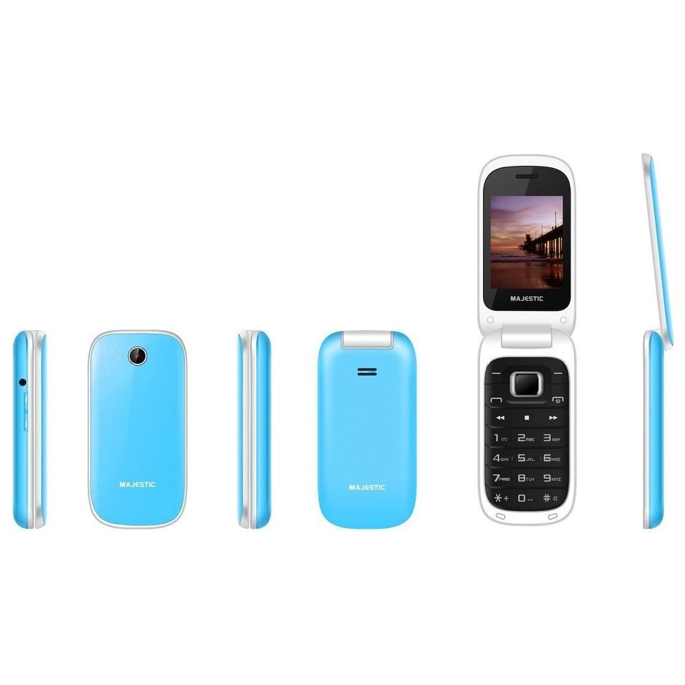 Lucky 48 Azzurro Display 2.4" +Slot MicroSD Flip Attivo Risposta Fotocamera 1.3Mpx Radio Torcia - Foto 4