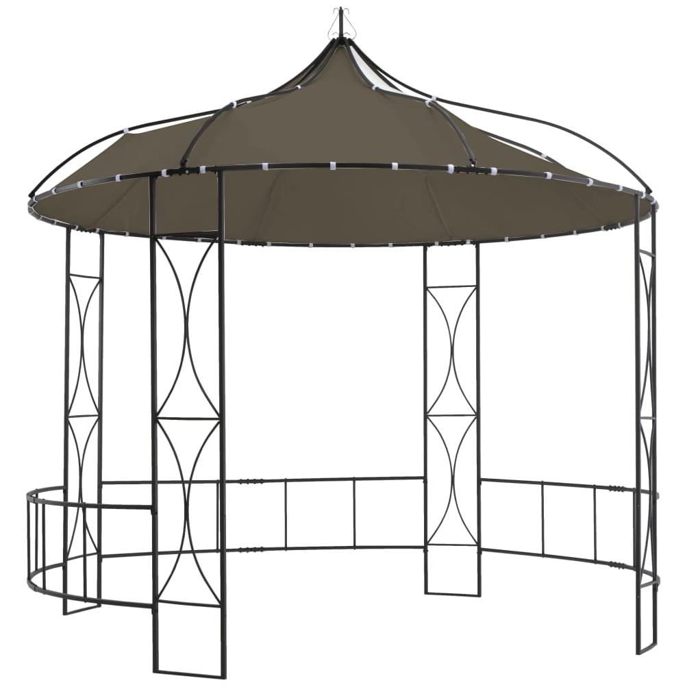 Gazebo 300x290 Cm Grigio Talpa Rotondo - Foto 1