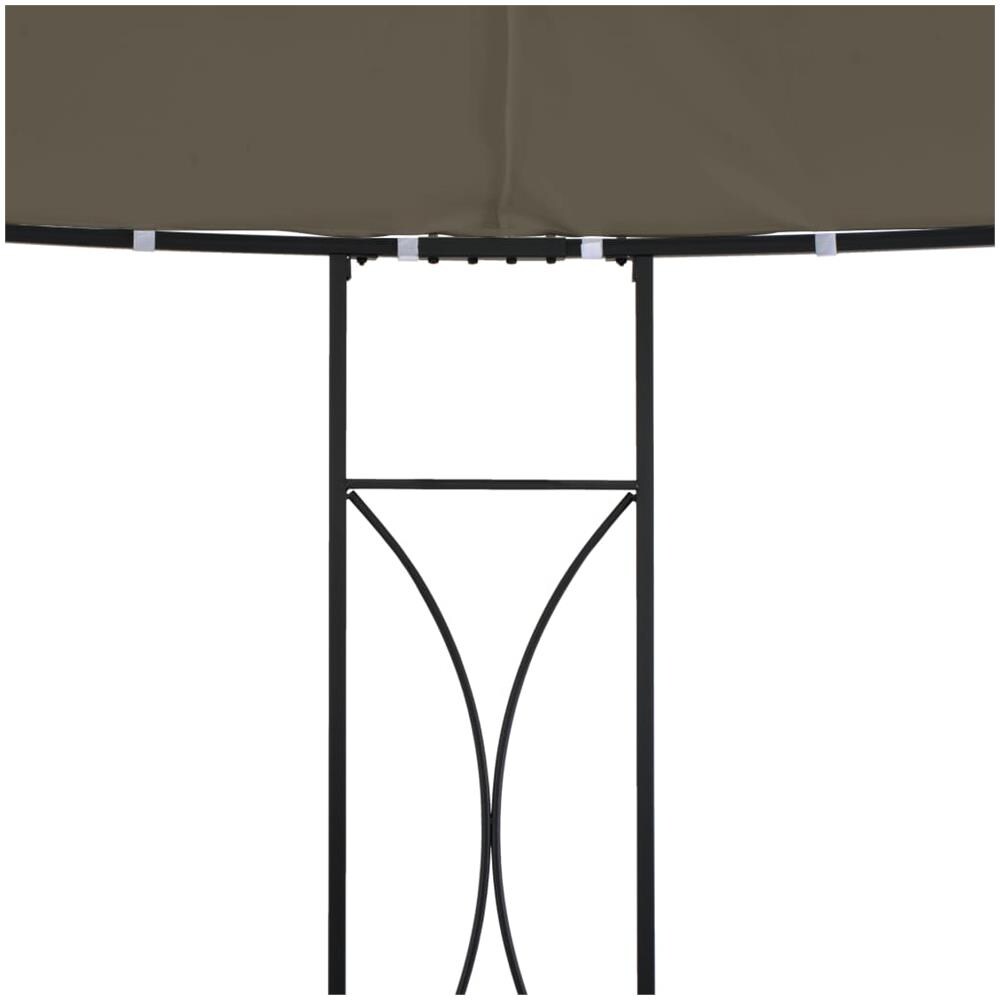 Gazebo 300x290 Cm Grigio Talpa Rotondo - Foto 2