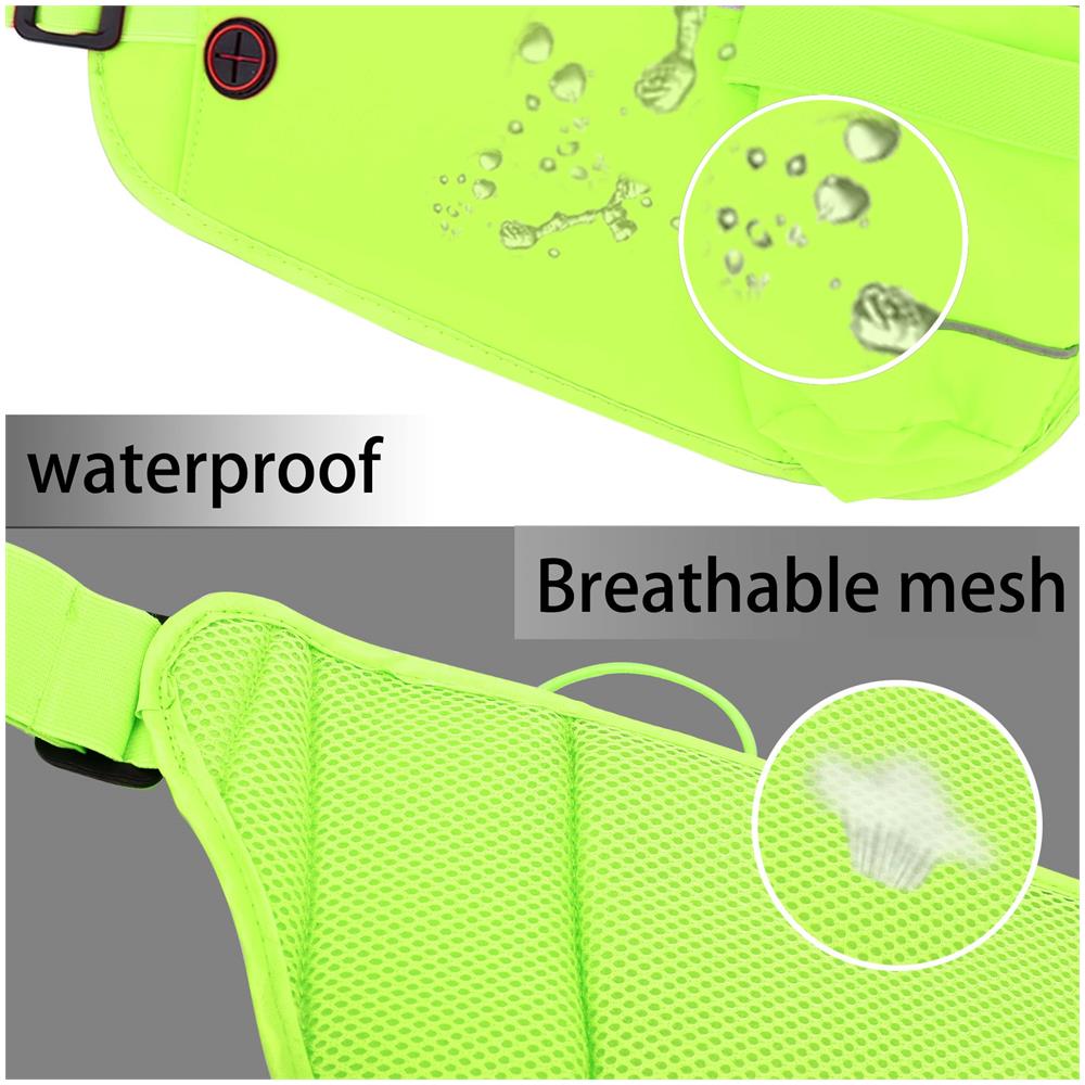 Marsupio Per Telefoni Cellulari In Verde Bambù - Borsa A Marsupio Di Lunghezza Regolabile Tasca Per Cellulare Con Zip - Foto 5
