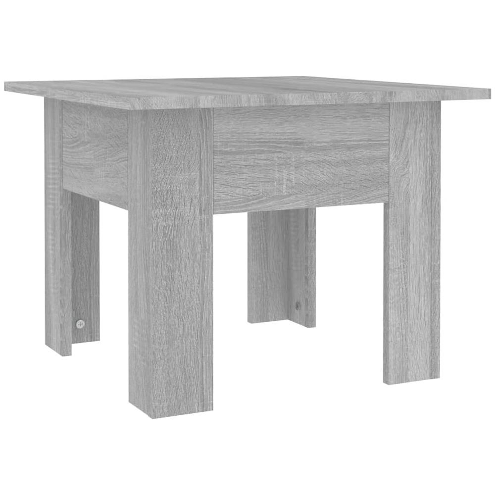 Tavolino da Salotto Grigio Sonoma 55x55x42 cm in Truciolato - Foto 2