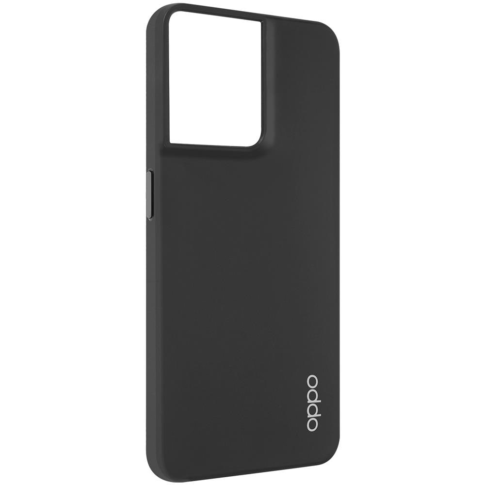 Cover Per Oppo Reno 8 5g Originale Semirigida Soft-touch Sottile E Leggera Nera - Foto 2