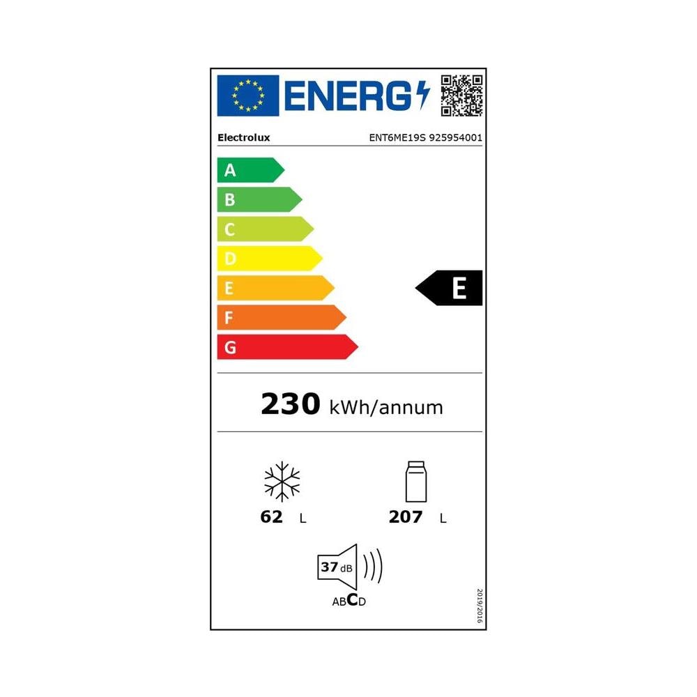 Frigorifero Combinato da Incasso ENT6ME19S Total No Frost MultiFlow Classe E Capacità Netta 287 Litri - Foto 2