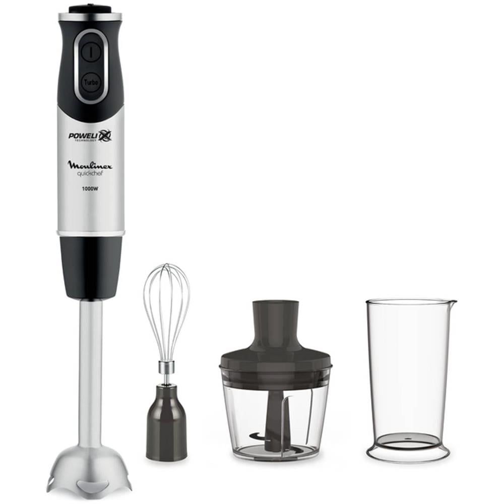 PerfectMix+ DD6A5 frullatore Frullatore ad immersione 1000 W Nero, Acciaio inossidabile - Foto 1