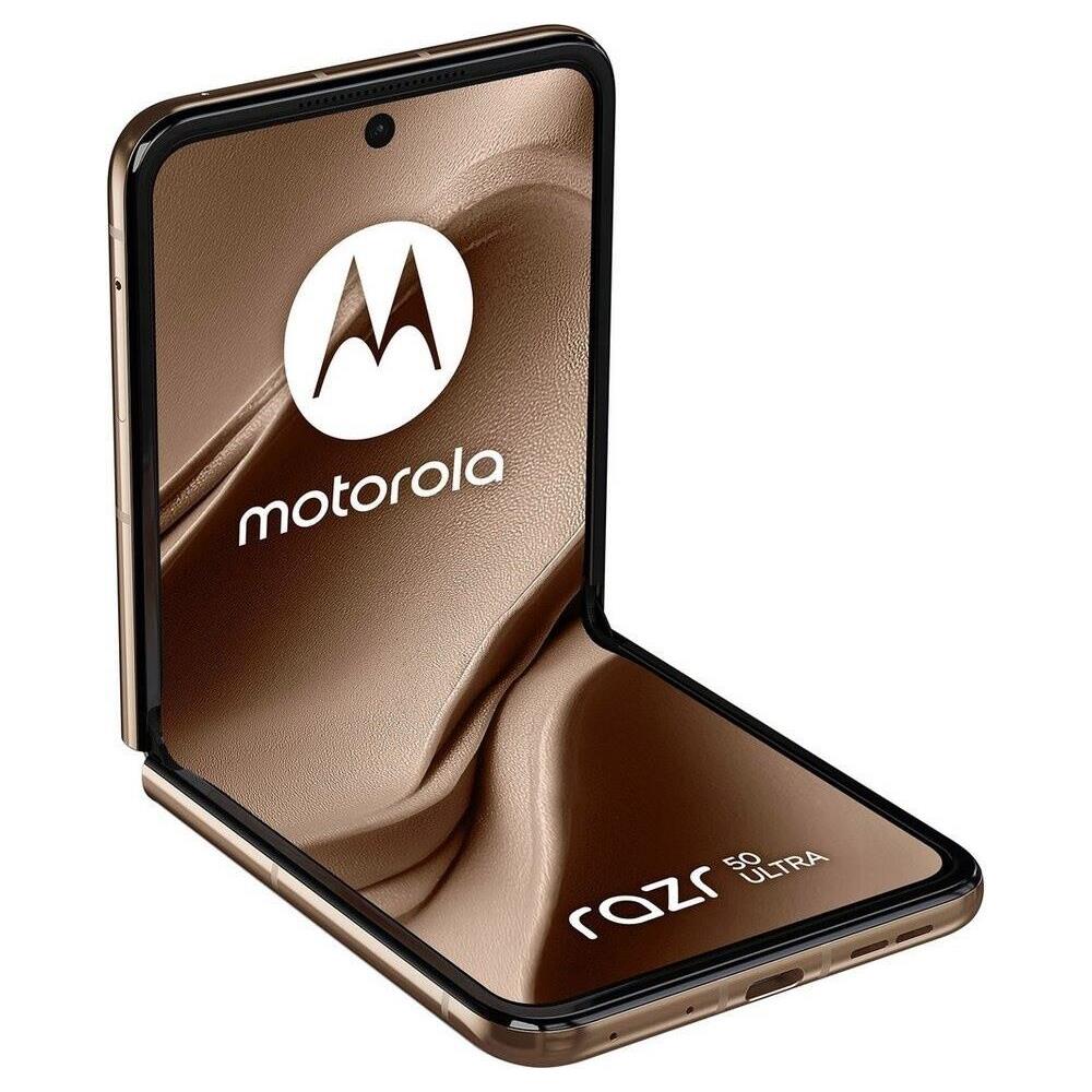 Razr 50 Ultra 5G 512GB 12GB Ram Display 6.9" P-OLED Main Camera 50MP nanoSIM + eSIM USB tipo-C Android 14 Snapdragon 8s Gen3 4000mAh Mocha Mousse - Foto 2