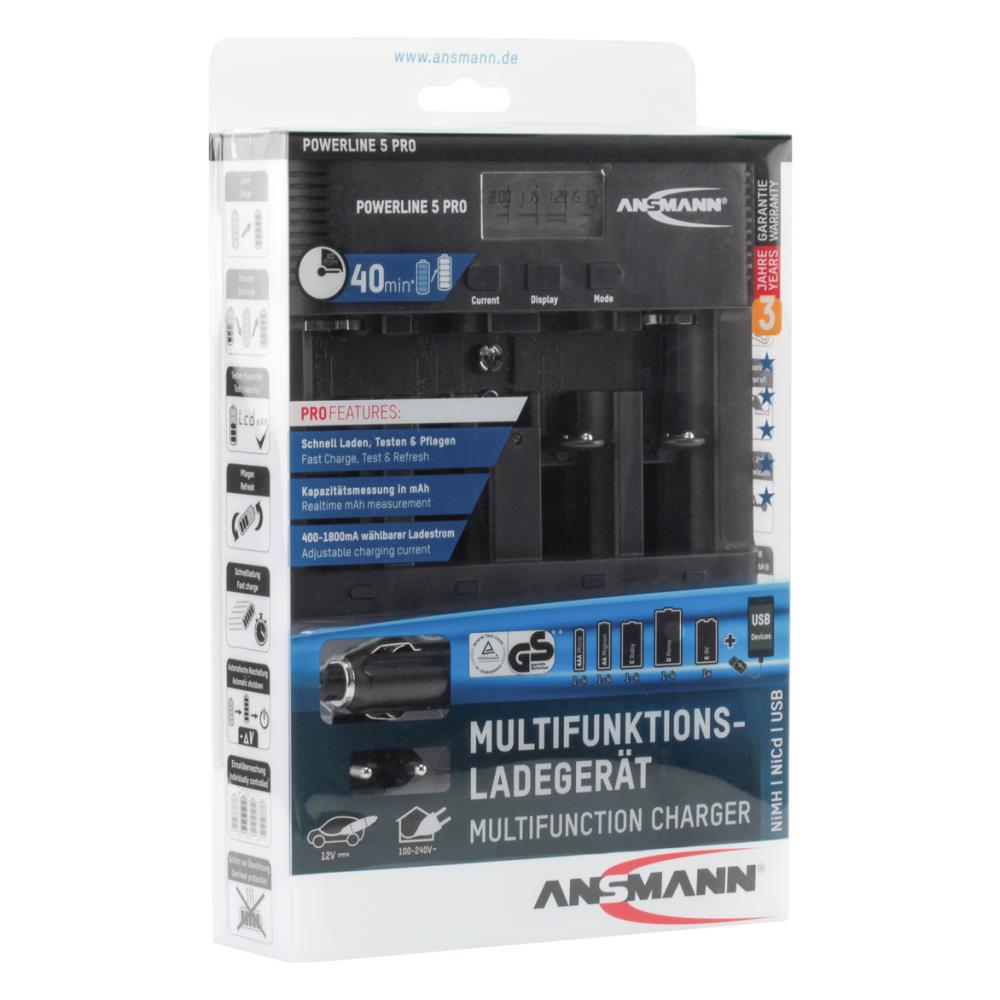 Caricabatterie Powerline 5 Pro 1001-0018 Nero - Foto 7