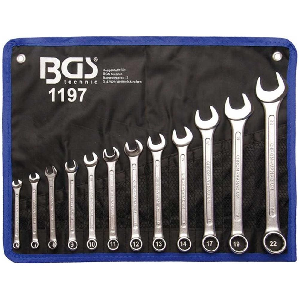 Serie Di 12 Chiavi Inglesi Combinate 6-22 Mm - Foto 1