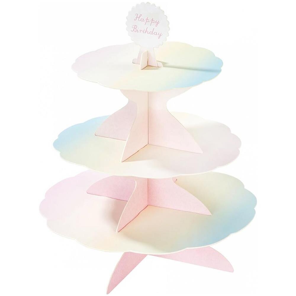 Talking Tables - Espositore Per Cupcake In Cartone Color Pastello - Foto 1