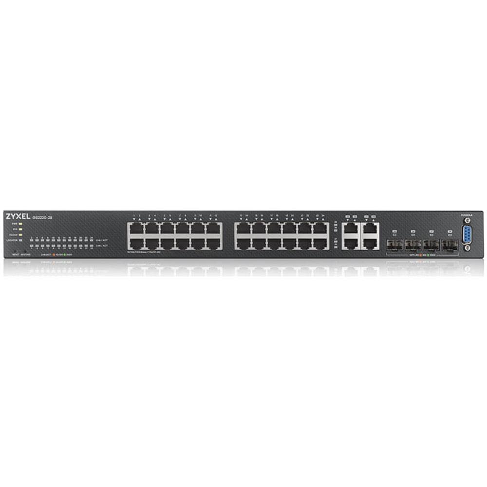 GS2220-28 Switch di Rete Gestito Layer 2 24 Porte Gigabit Ethernet (10/100/1000)  - Foto 2