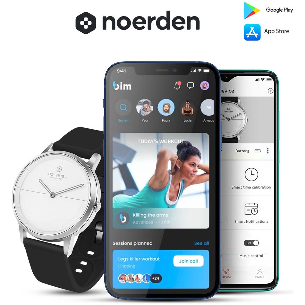 Smartwatch Waterproof 5atm Mate 2 Multi-sport Con Cinturino Silicone, Nero / Argento - Foto 2