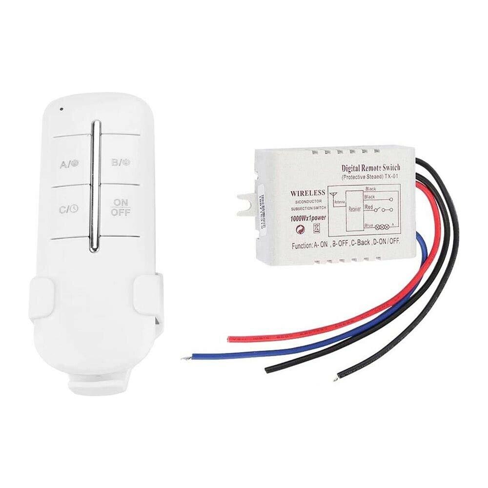 Centralina Telecomando Wirelless Controllo Luce Distanza 30 Mt 1 Ch X 1000 W Max - Foto 1