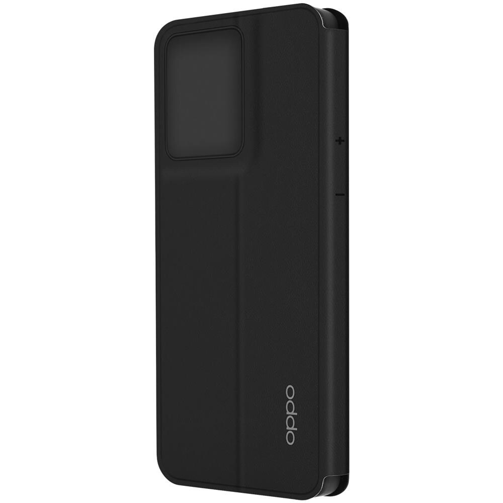 Custodia Originale Reno 8 5g Con Portacarte Funzione Di Supporto Video Nera - Foto 2