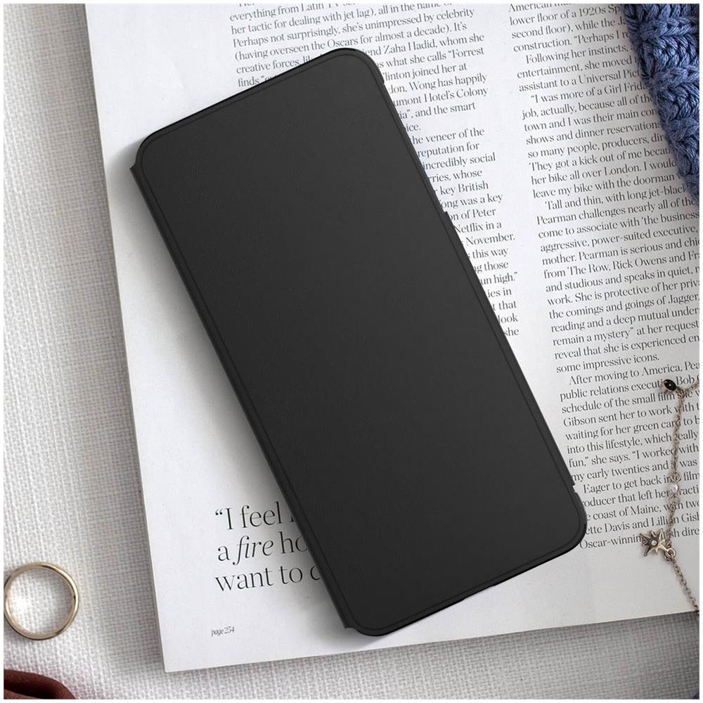 Custodia Originale Reno 8 5g Con Portacarte Funzione Di Supporto Video Nera - Foto 9