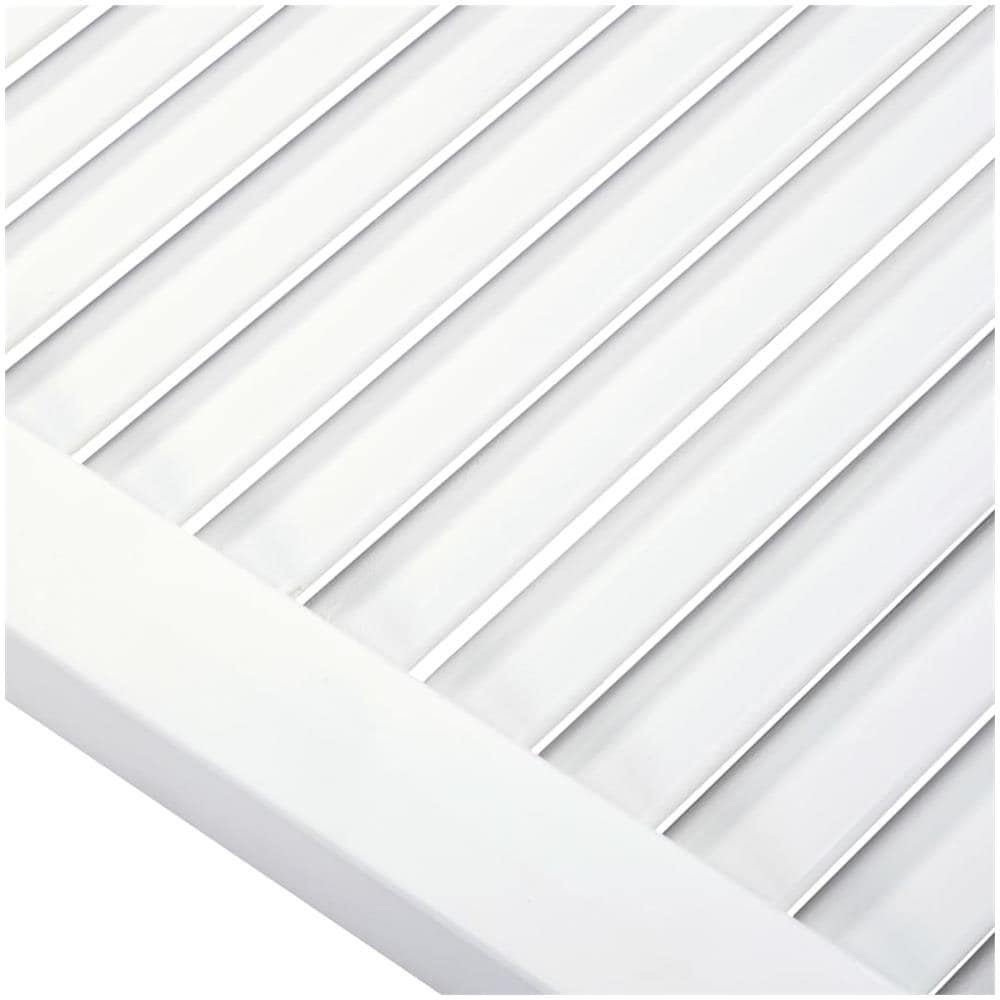 Anta a Lamelle Bianca 99,3x49,4 cm in Legno di Pino - Foto 5