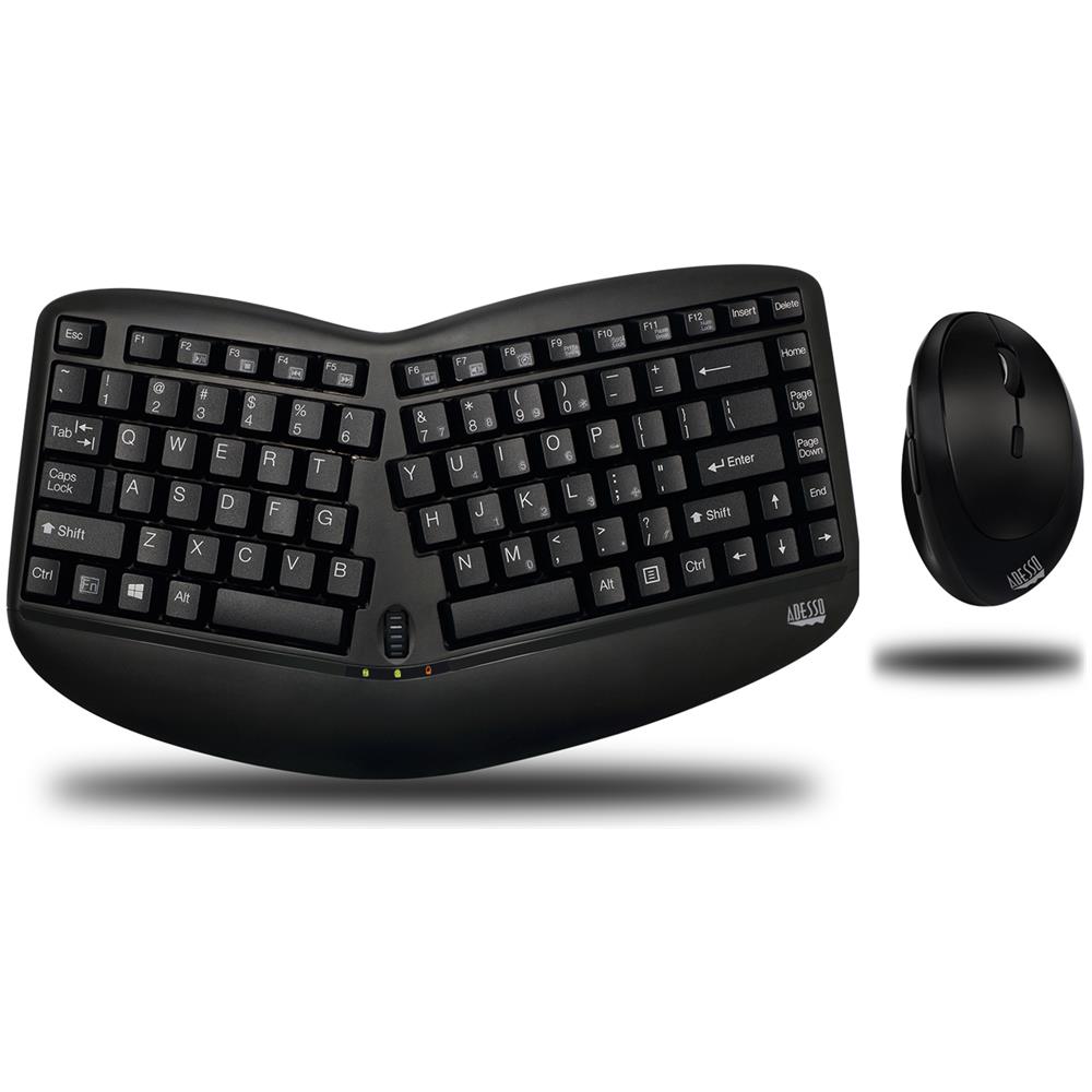Tastiera e Mouse Wireless WKB-1150CB  per Universale (Layout Inglese) Colore Nero - Foto 1