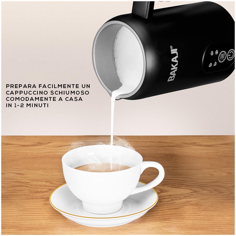 Montalatte Elettrico Automatico Cappuccinatore Caldo Freddo Schiumatore Latte - Foto 2