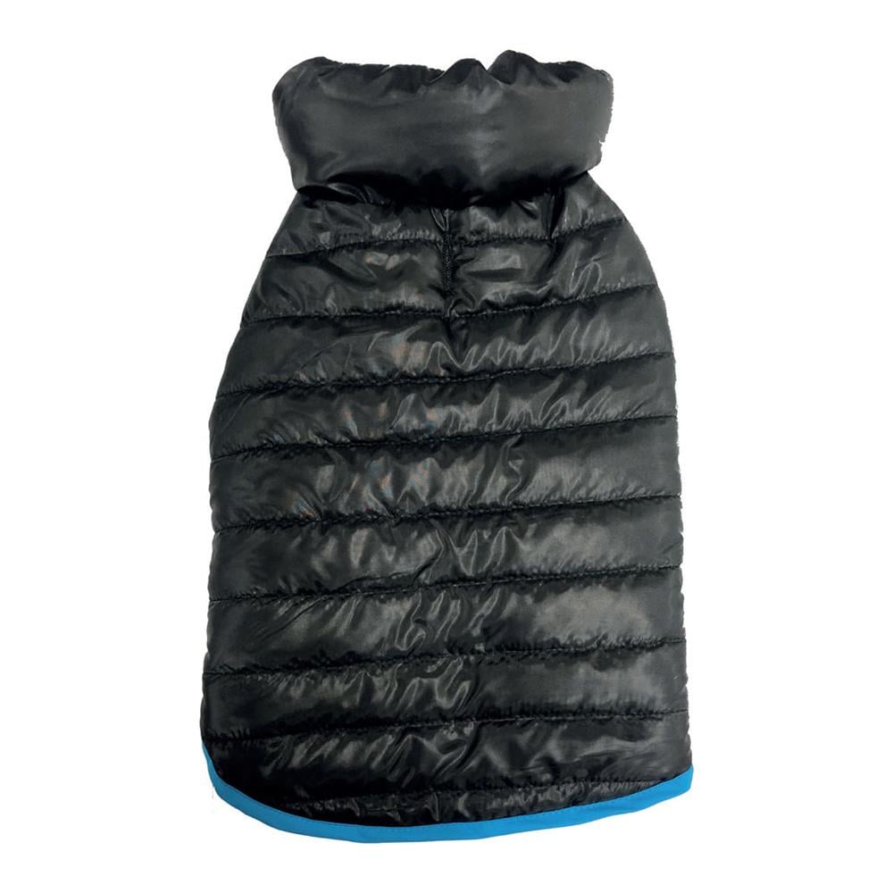 Cappottino Nero Invernale Vestito Imbottito Giacca Per Cani Jacket Varie Taglie S Cappottino - Foto 1