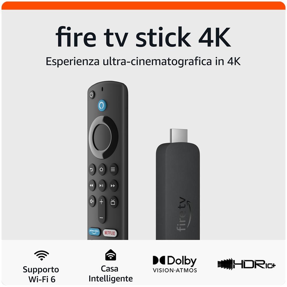 Nuovo Fire TV Stick 4K di | Dispositivo per lo streaming con supporto per Wi-Fi 6, Dolby Vision /Atmos e HDR10+ - Foto 2